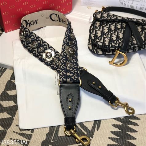 dior bag strap|dior strap for saddle bag.